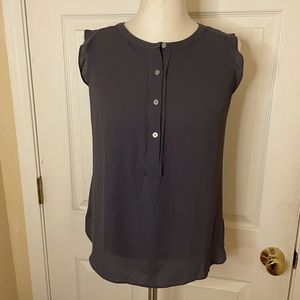 LOFT Ruffle Sleeve Blouse